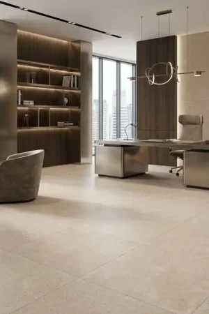Carrelage VIDA TERRA beige pêche 120x120 Nouveauté